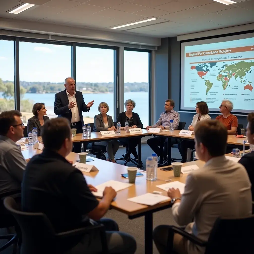 Professional team collaboration