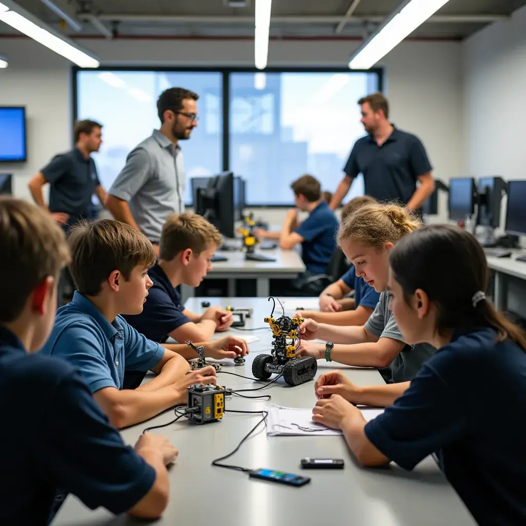 Professional business solutions illustration